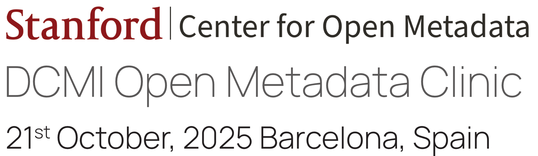 Open Metadata Clinic